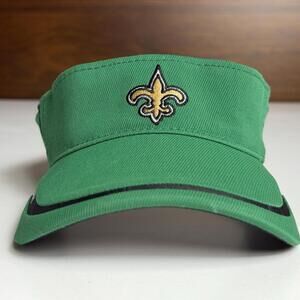 New Orleans Saints St. Patrick’s Day Green Reebok Adjustable Visor - Rare